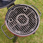 Akorn Jr. 14 In. Portable Kamado Charcoal Grill in Red - image 5