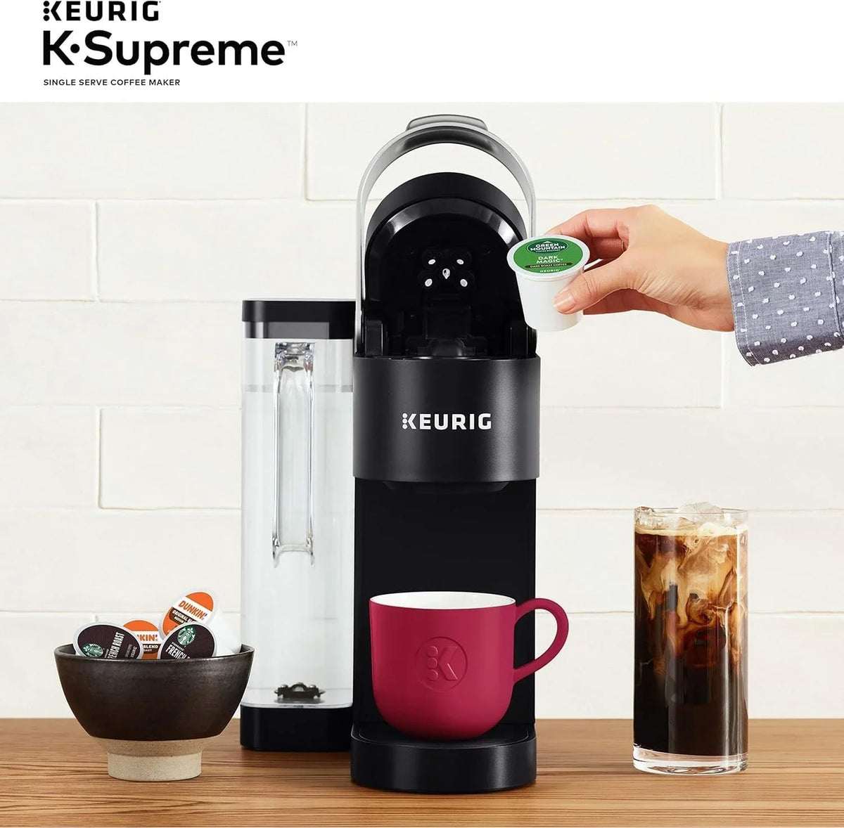 Restored Keurig KSK910BK K-Supreme Single Serve K-Cup Pod Coffee Maker, Black (Refurbished) - image 4