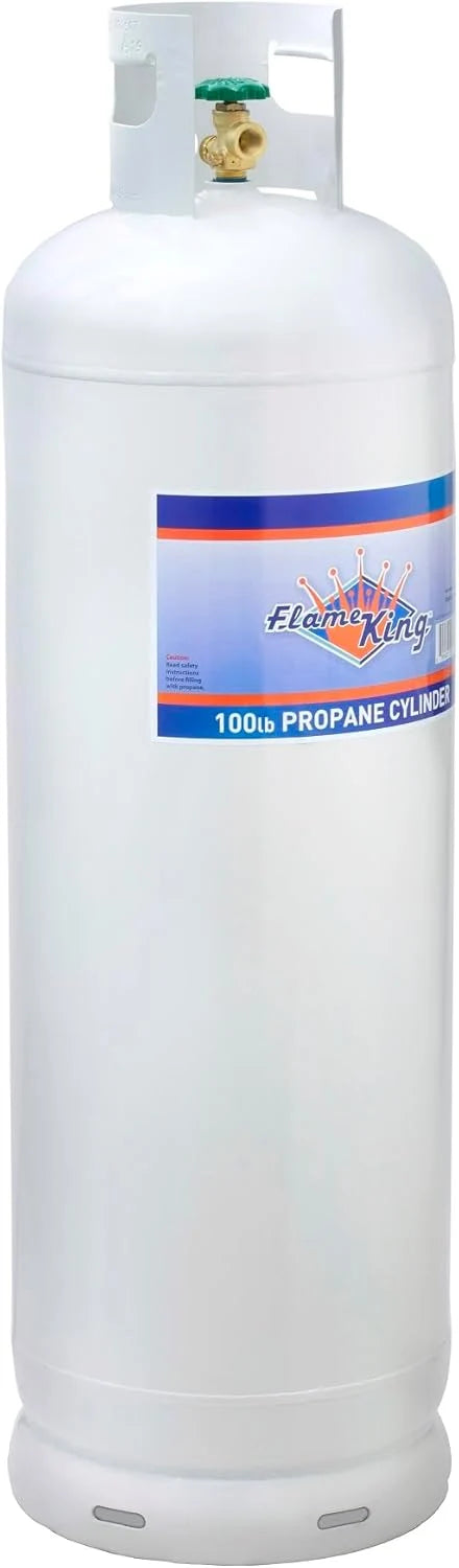 100Lb Steel Propane Tank Cylinder with Pol Valve - valve108270_163892 - image 5