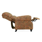 Push Back Recliner Chair with Padded Cushion and Solid Wood Legs - image 10