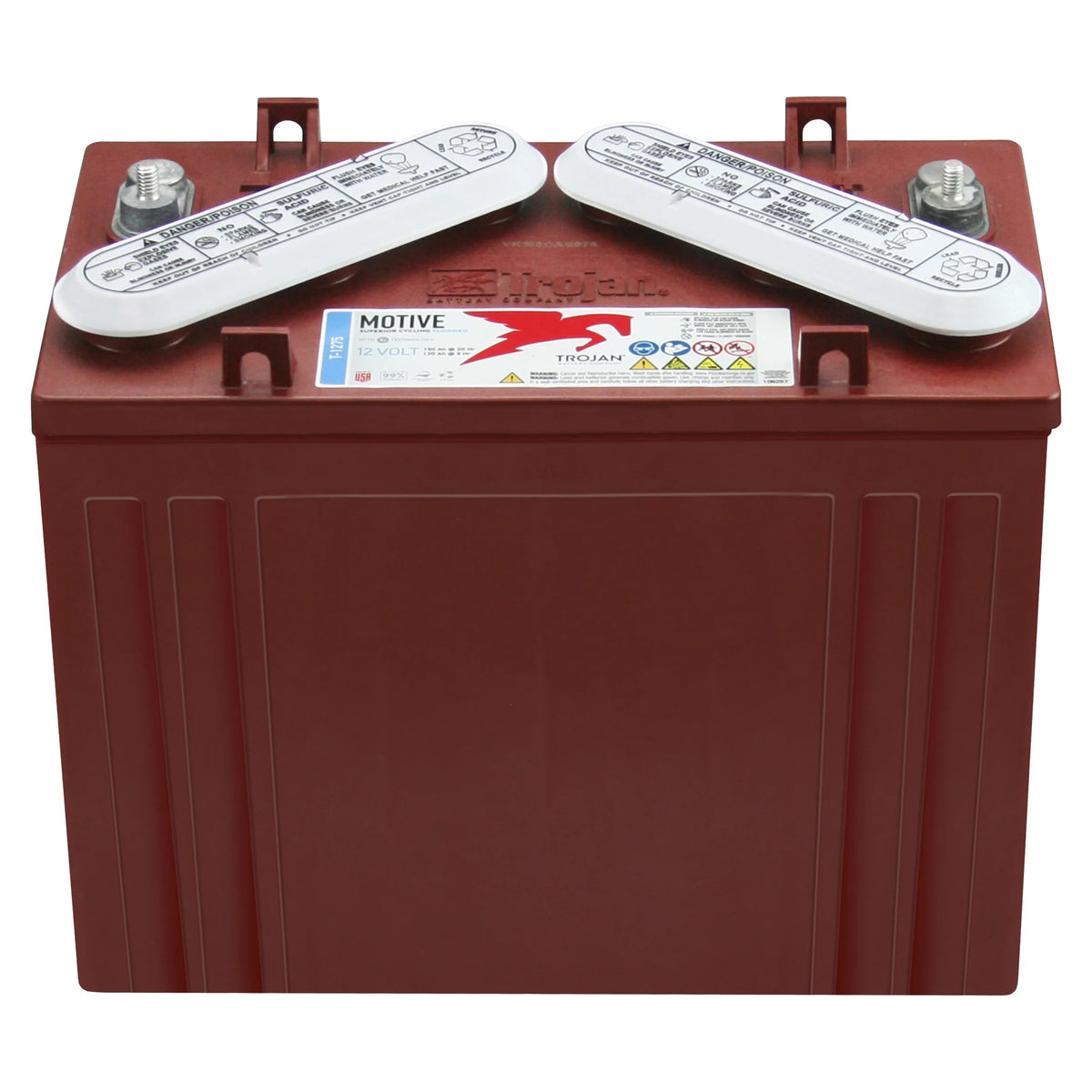 Trojan T - 1275 12V 150ah Flooded Lead Acid GC12 Deep Cycle Battery X6 - image 8