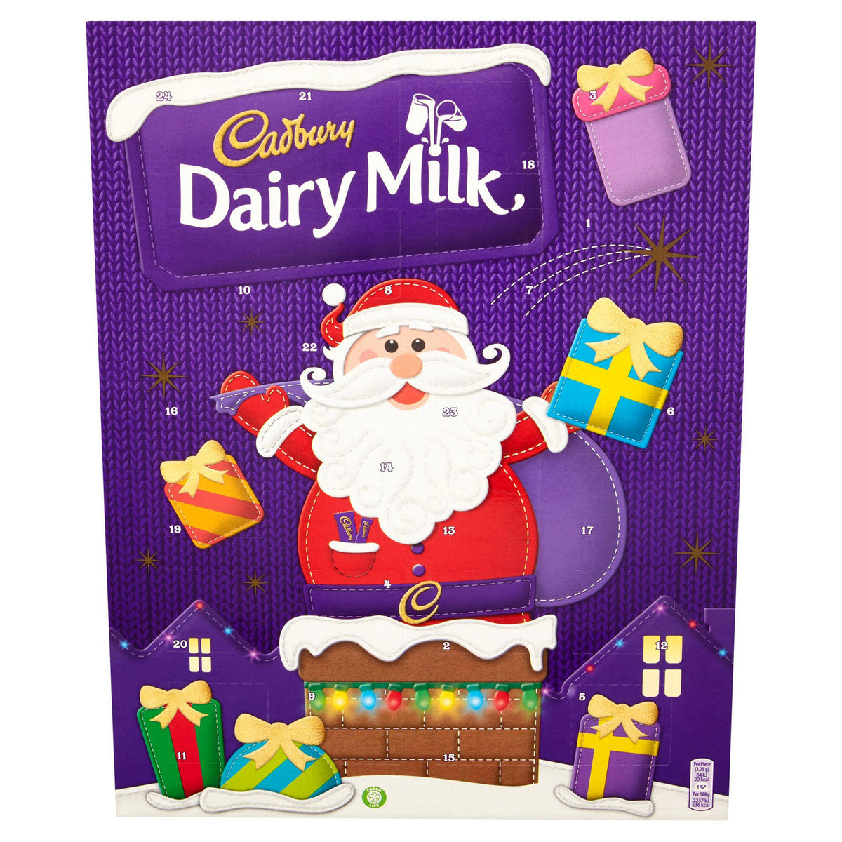 Cadbury Dairy Milk Advent Calendar 90g - image 1