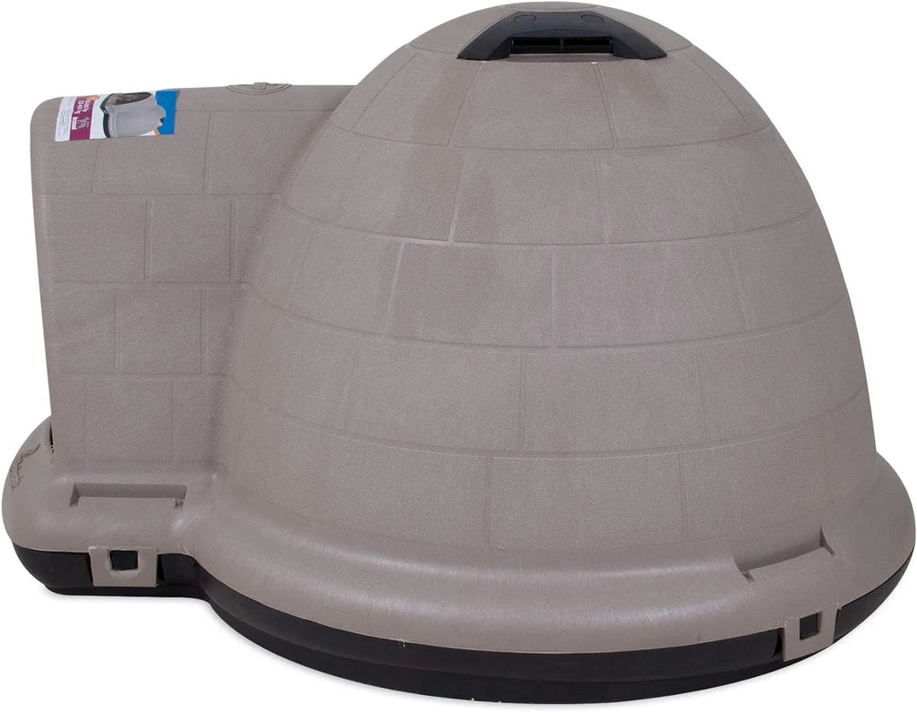 Petmate Indigo Dog House (Igloo Dog House. Made in USA with 90% Recycled Materials. All-Weather Protection Pet - image 18