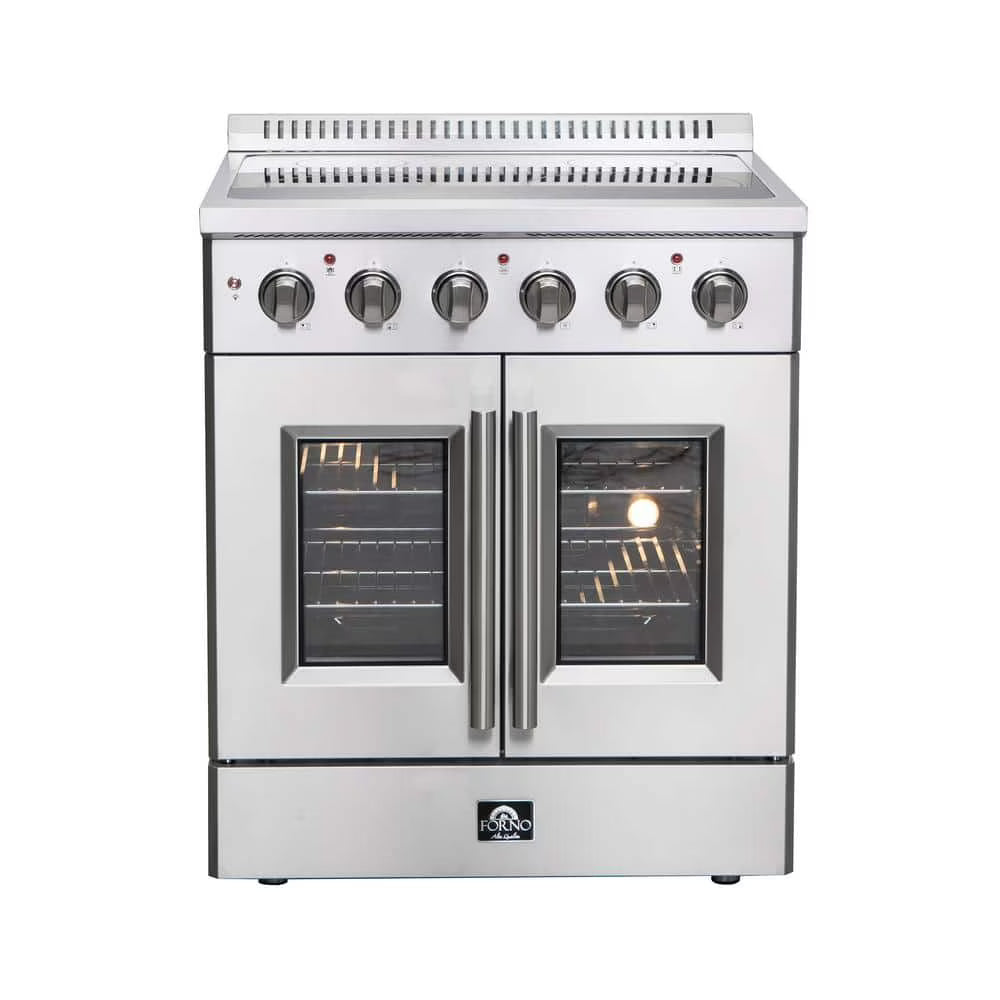 Forno Galiano 30-Inch Freestanding French Door Electric Range, True Convection, Energy Efficient - image 1
