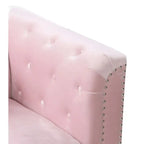 Velvet Button-Tufted Pompano Loveseat - image 36