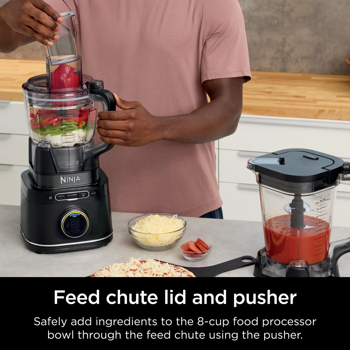 Ninja Detect Kitchen System Power Blender + Processor with Blend Sense Technology, Silver, TB400 - image 29