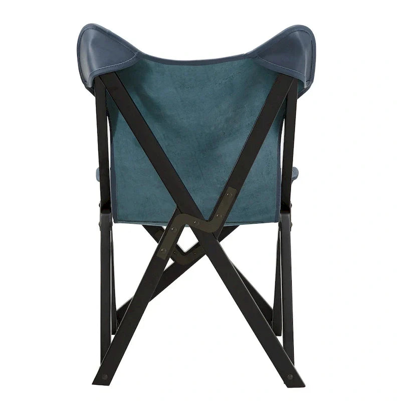 Cantu Authentic Top Grain Leather Tripolina Sling Chair by iNSPIRE Q Modern - image 39