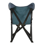 Cantu Authentic Top Grain Leather Tripolina Sling Chair by iNSPIRE Q Modern - image 39