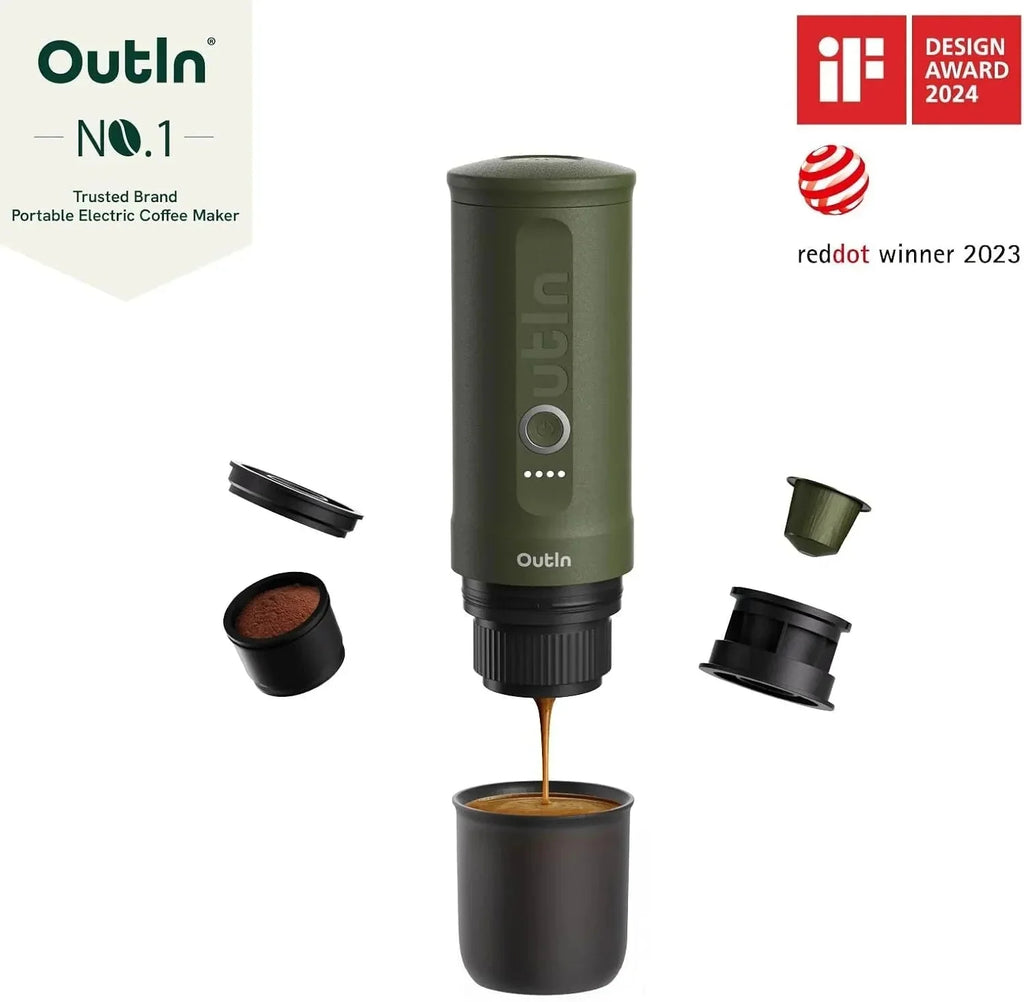 Nano Portable Electric Espresso Machine, Travel Coffee Maker for Camping, Car Coffee Maker Self-Heating with USB-C, With Ground Coffee & NS Capsule for RV, Hiking, Office - image 13