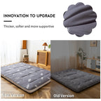Maxyoyo Extra Thick Futon Floor Mattress, Padded Japanese Folding Roll Up Mattress Sleeping Pad, Foldable Camping Portable Mattress Shikibuton - image 8