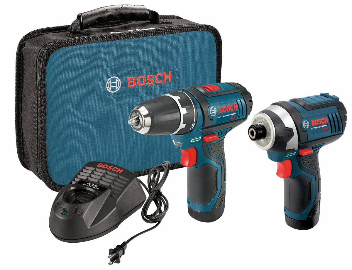 Bosch CLPK22-120 12-Volt Lithium-Ion 2-Tool Combo Kit (Drill/Driver and Impact - image 1