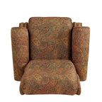 Push Back Recliner Chair with Padded Cushion and Solid Wood Legs - image 13