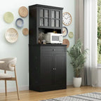 Spacious Kitchen Cabinet with Microwave Space - 30W x 69.3H - image 26