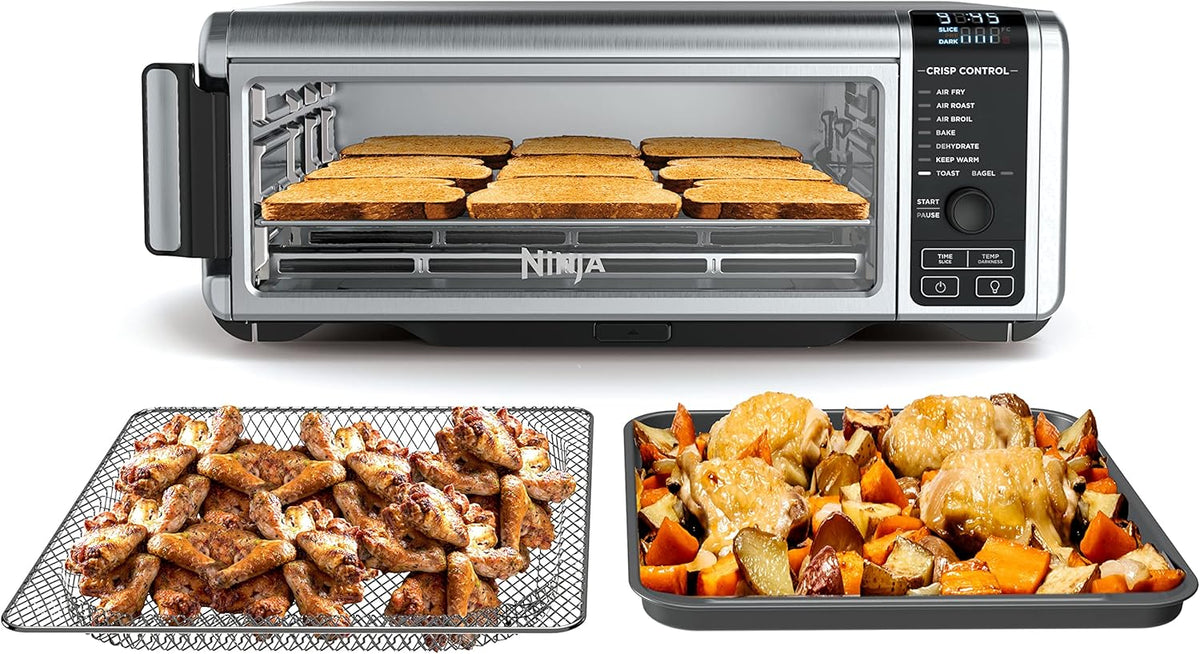 Ninja Digital Air Fryer & Toaster Oven / 8-in-1 Functionality / Flip-Up Design / XL Capacity - image 2