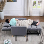 Versatile Sleeper Chair with Removable Pillow - image 12