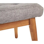 Crosley Landon Acorn Upholstered Bench - 43.25" W x 16" D x 16.88" H - image 4