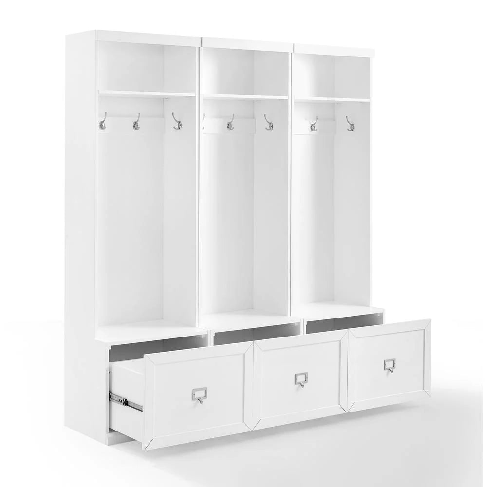 Crosley Furniture Harper Hall Tree in White - image 19
