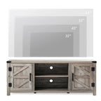 Rustic Farmhouse Barndoor TV Stand - Entertainment Center for TVs up to 70 Inches - image 19