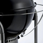 22 in. Performer Charcoal Grill in Black with Built-In Thermometer and Storage Rack - image 6