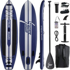 streakboard 11FT Inflatable Stand Up Paddle Board SUP Surfing Boards No Slip Deck, 6'' Thick with Backpack - image 1