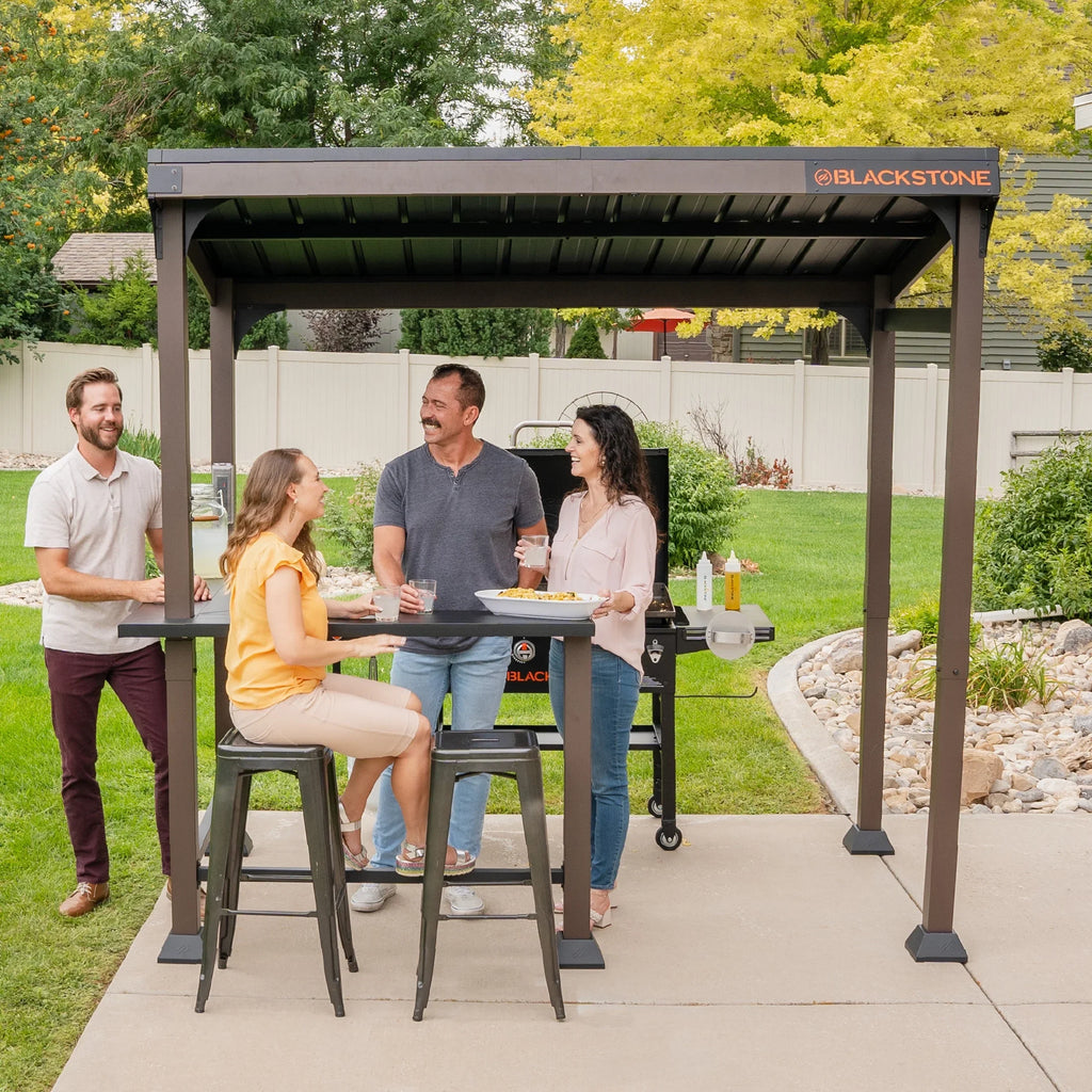 Blackstone 5' x 8' Outdoor Griddle/Grill Pavilion Grill Gazebo - image 5