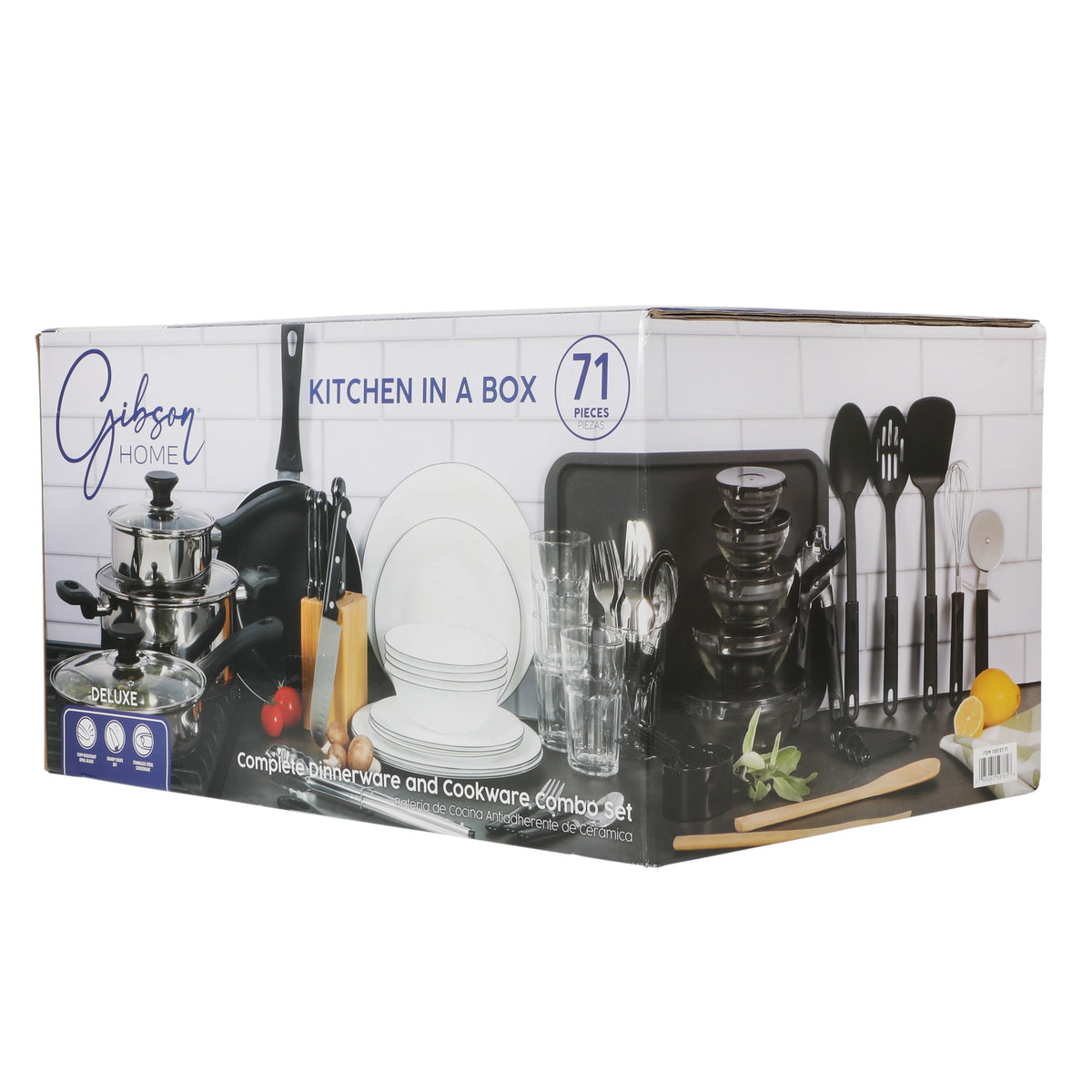 Gibson Home 71-Piece Stainless Steel Silver Cookware Combo Set - image 42