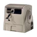 Suncast 100 ft. Powerwind Auto Power Rewind Hose Reel, Light Taupe - image 1