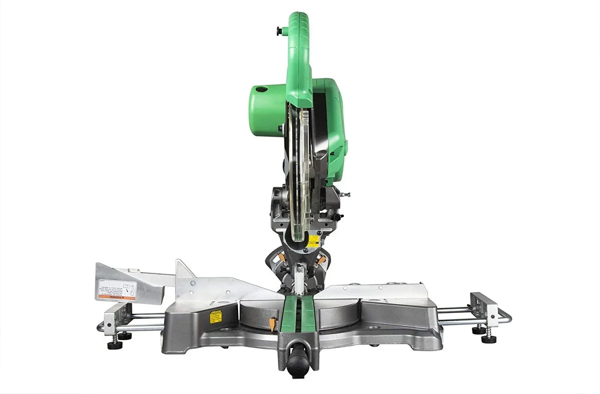 Metabo HPT 10-Inch Sliding Compound Miter Saw, Adjustable Laser Guide, Double Bevel, Electronic Speed Control, 12 Amp Motor, Electric Brake C10FSHS - image 6
