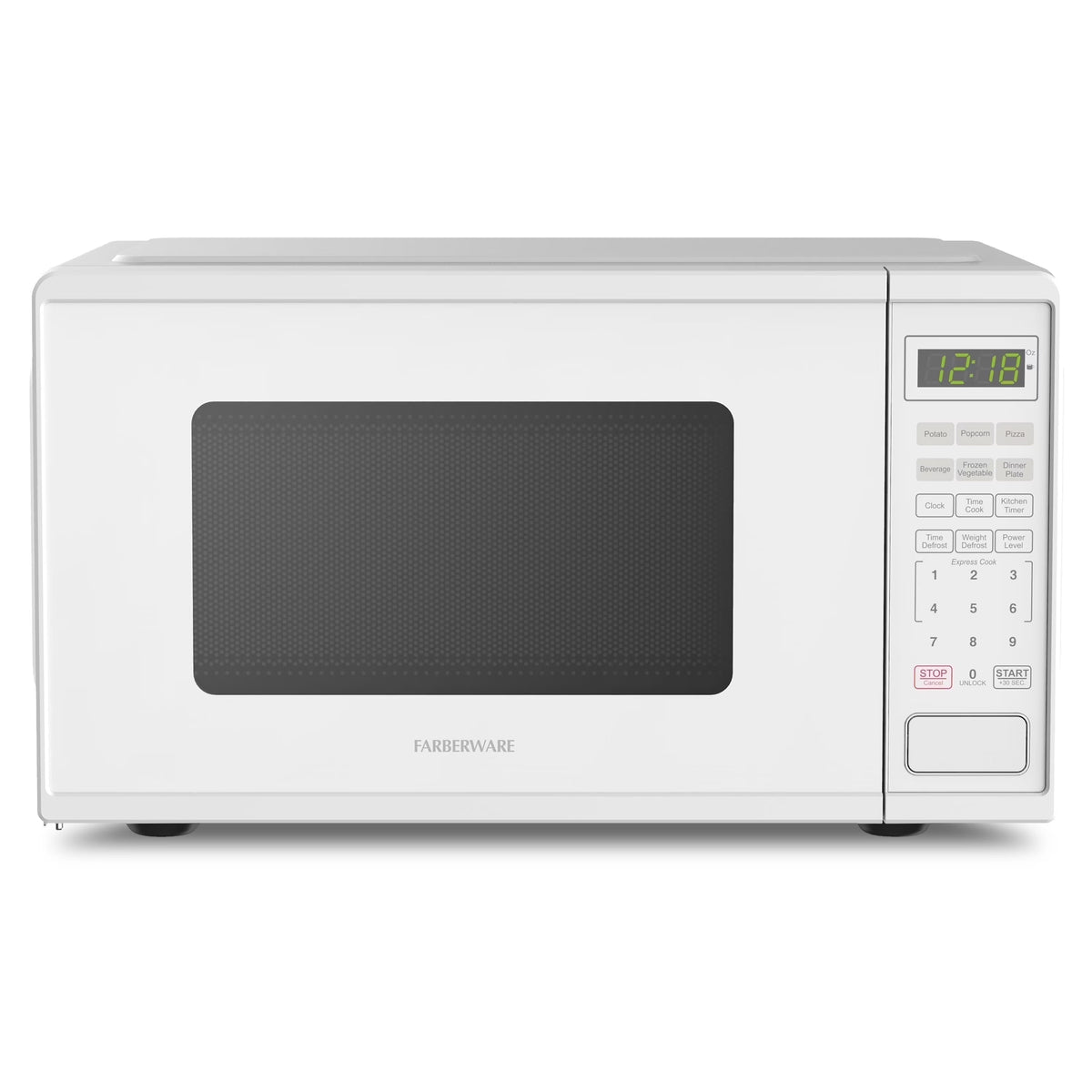 Farberware FMGZ09BKA 0.9 Cu. Ft. Microwave Oven, 900W, Digital Control, LED Display, 6 Cooking Presets, Black - image 5