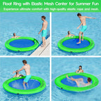 Round Floating Ring Hammock - Heavy Duty Inflatable Raft - image 32