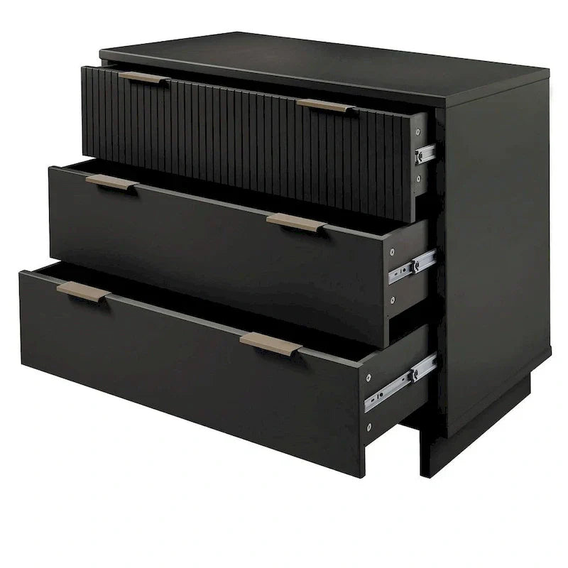 Granville 38.18 Modern 3-Drawer Dresser by Manhattan Comfort - image 9