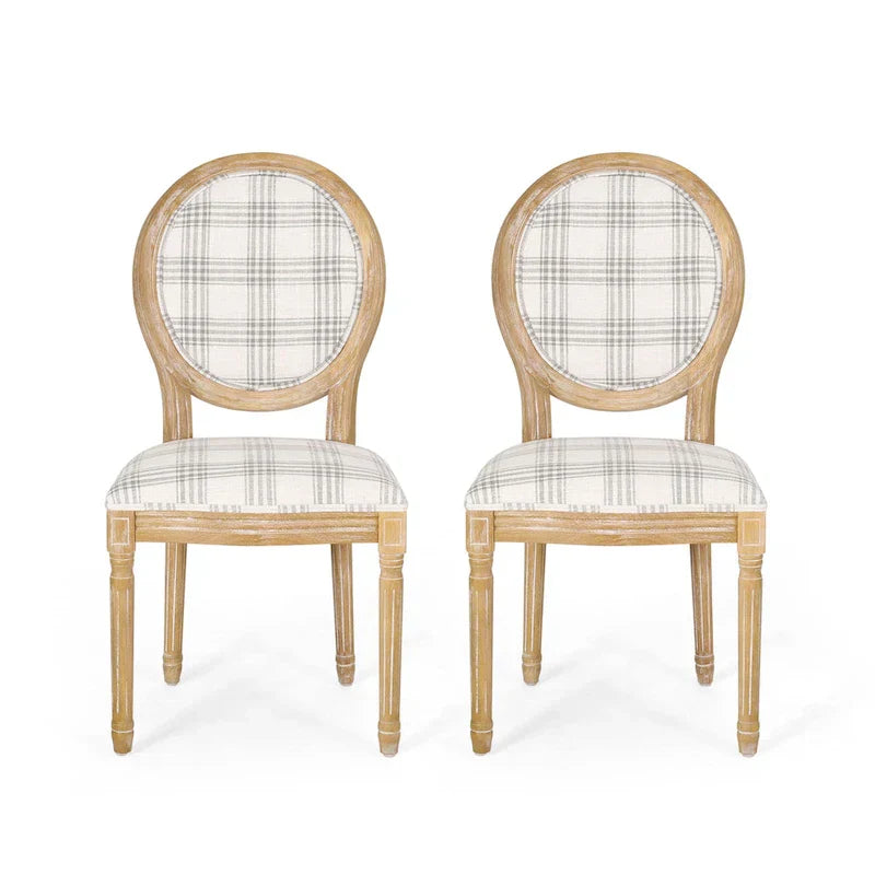 Set of 2 Phinnaeus French Country Fabric Dining Chairs by Christopher Knight Home - image 13