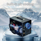 TUDIVING PCP Air Compressor, Built in Converter, 4500psi/300bar Pcp Compressor Auto stop - image 4
