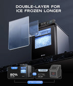 Smart Countertop Pebble Ice Maker, 44 Lb./24H, Self-Cleaning - image 4