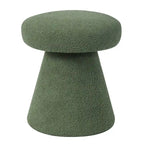Adeco Large Soft Mushroom Ottoman - Versatile Foot Stool for Living Room and Bedroom - image 14