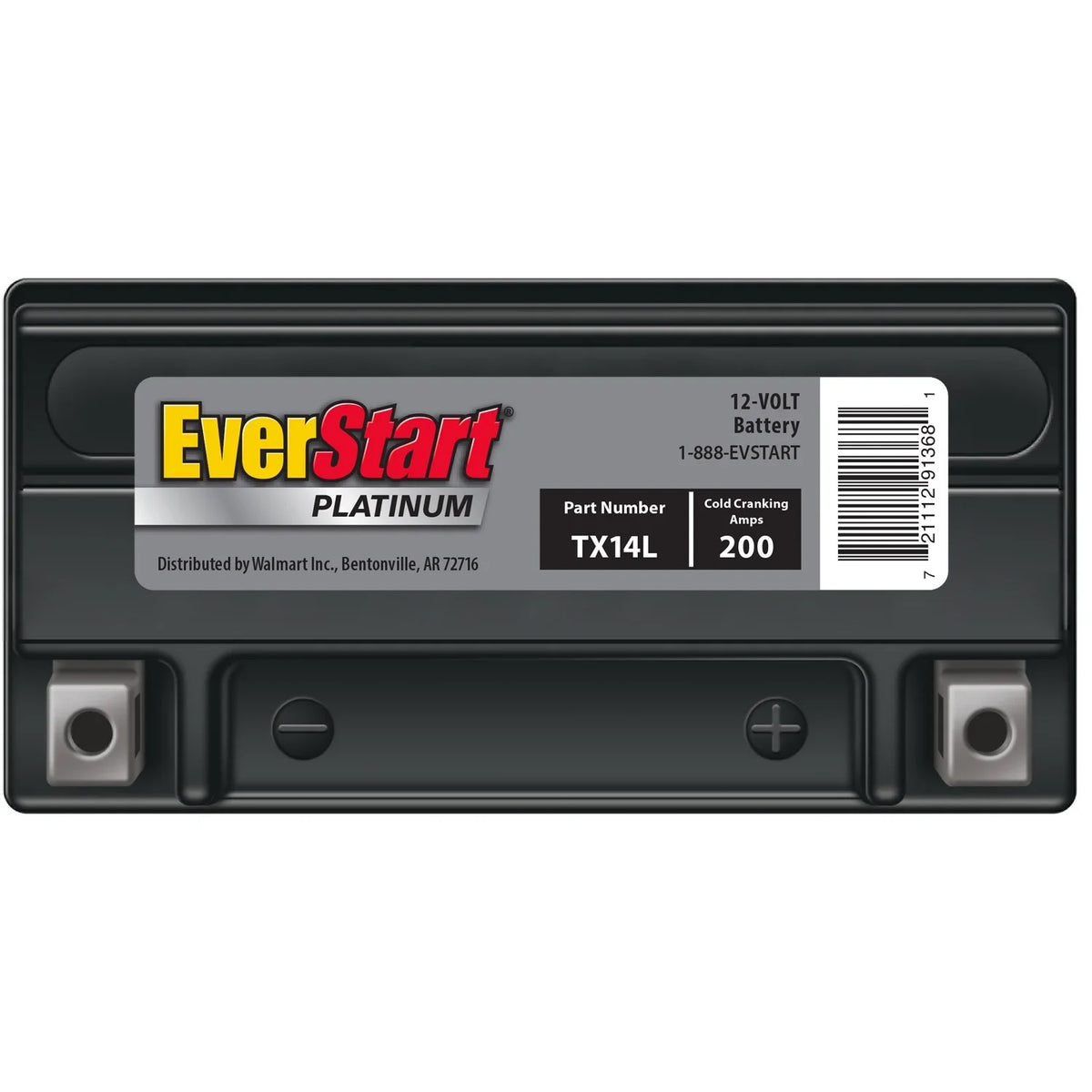 EverStart Platinum BOXED AGM Power Sport Battery, Group Size TX14L 12 Volt, 200 CCA - image 4