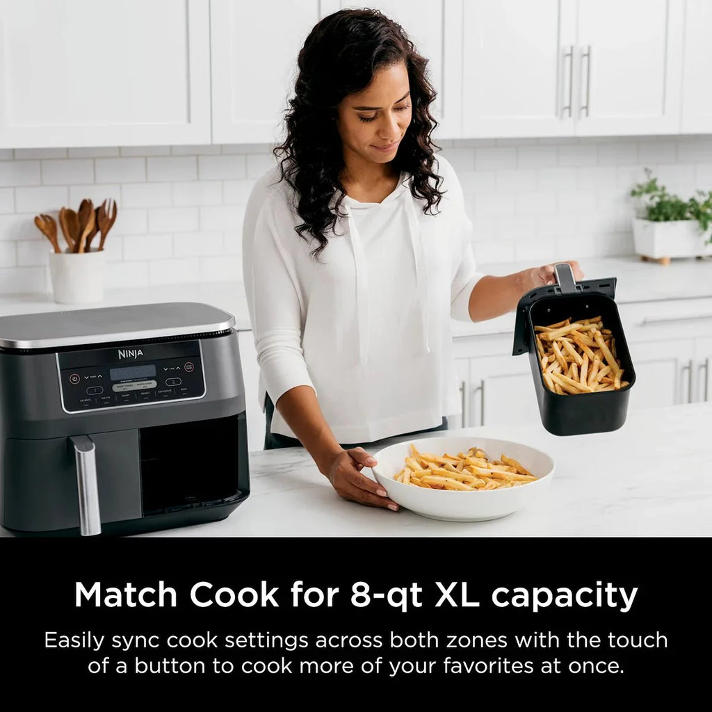Ninja Foodi 8 qt. Original Dualzone, 2-Basket Air Fryer with 6 Functions - image 7