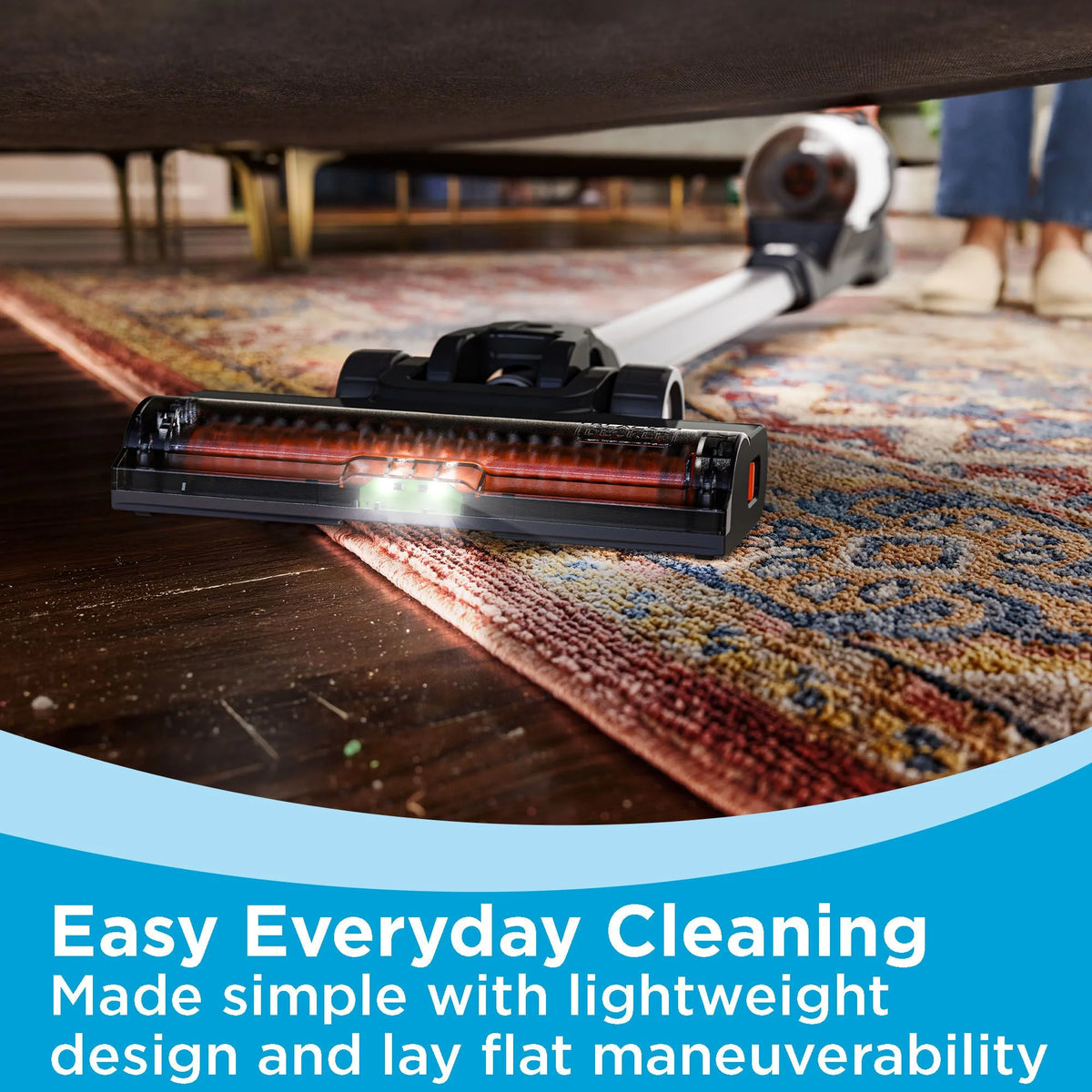BLACK+DECKER POWERSERIES+ 20V Max* Cordless Stick Vacuum Kit, for Carpet and Hard Floors, Convertible to Handheld, 44 - image 7