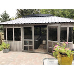 Colorado 17.5 Ft. W x 11.5 Ft. D Composite PVC Patio Gazebo Gazebo - image 6