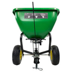 2025 175 lb Tow-Behind Broadcast Spreader, Rustproof Poly Hopper, Universal Fit - image 2