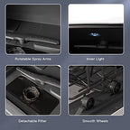 COSTWAY Portable Countertop Dishwasher, with 7.5L Openable Water Tank - image 8
