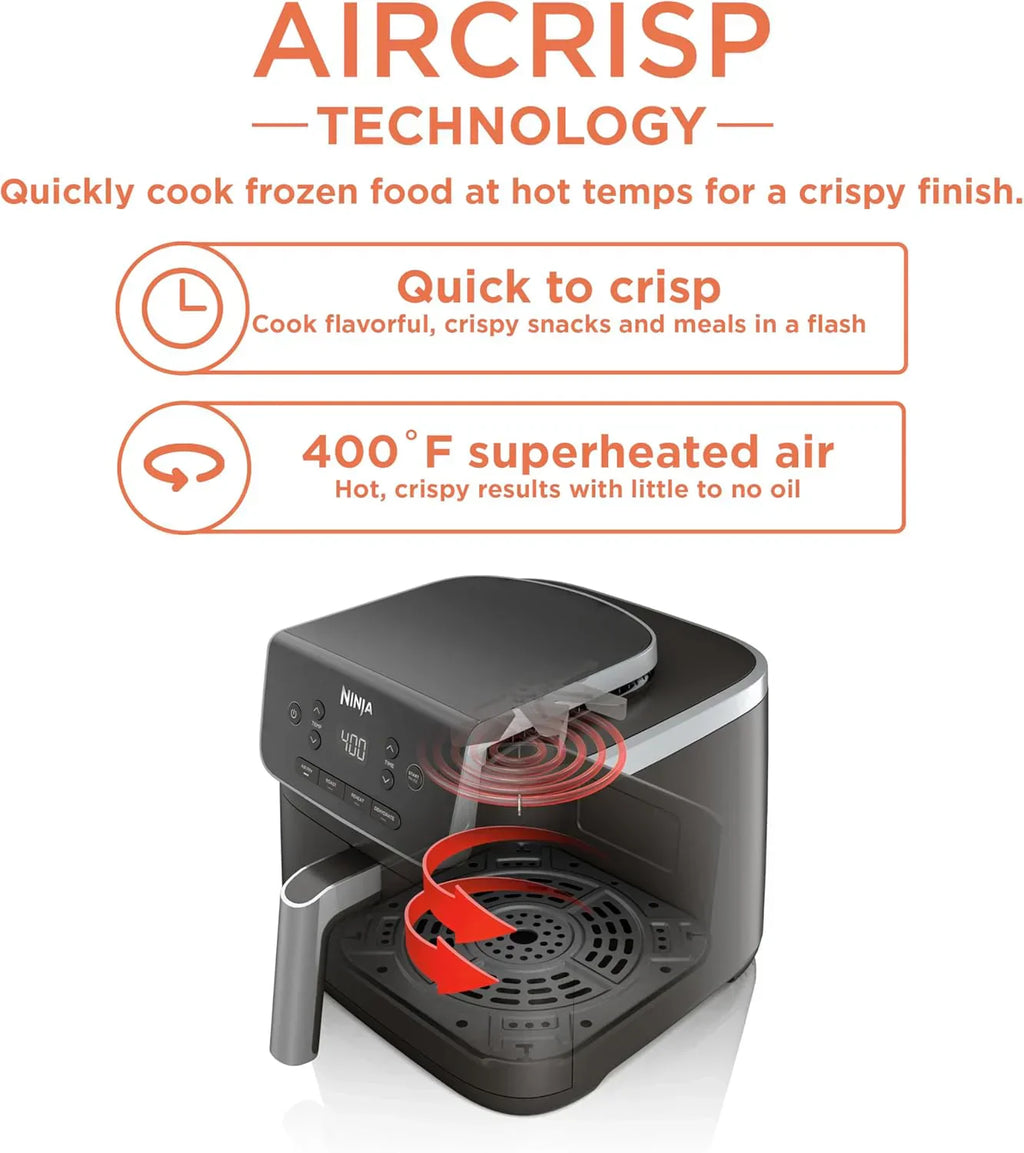 Ninja Air Fryer Pro 5-quart 4-in-1 air fryer that air fries bakes reheats and dehydrates - image 21