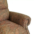 Push Back Recliner Chair with Padded Cushion and Solid Wood Legs - image 15