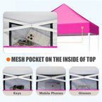 EAGLE PEAK 5x5 Pop up Canopy Tent Instant Outdoor Canopy Easy Set - up Straight Leg Folding Shelter（blue） - image 81