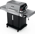 Ninja FlexFlame, Grill and Smoker, Electric and Propane Grill, Roaster, BBQ Grill, 5-in-1 Cooking System, 3 Burner, Digital Control, Outdoor Cooking, Griddle, Pizza Maker, Stainless Steel, PG301 - image 2