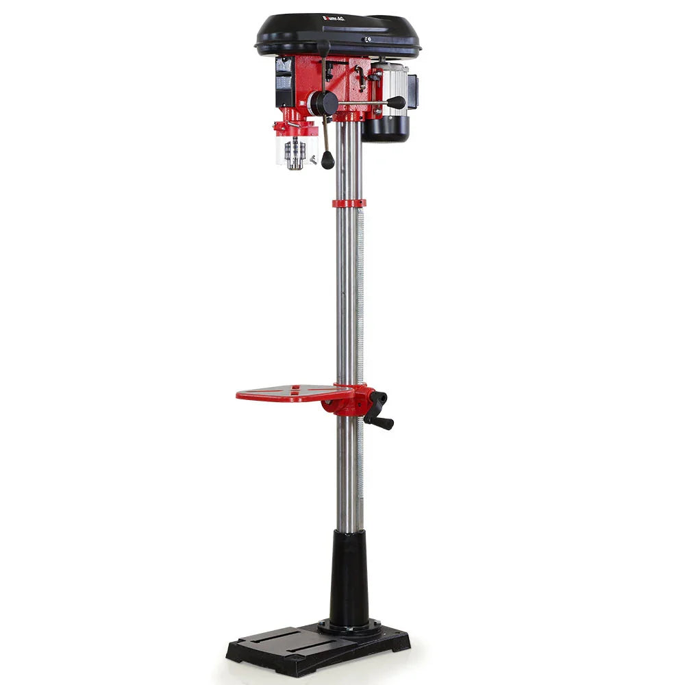 Baumr-AG 600W 12" Pedestal Floor Drill Press, 16 Speeds, 16mm Chuck (DP19) - image 1