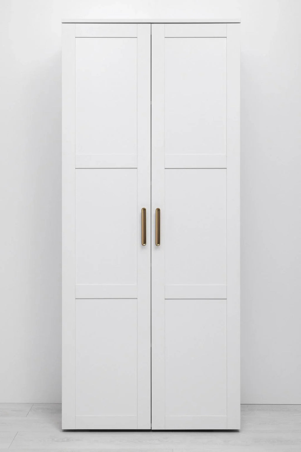 STOCKHOLM UNIVERSAL STORAGE CUPBOARD - HAMPTONS - DECO GOLD HANDLE - image 1