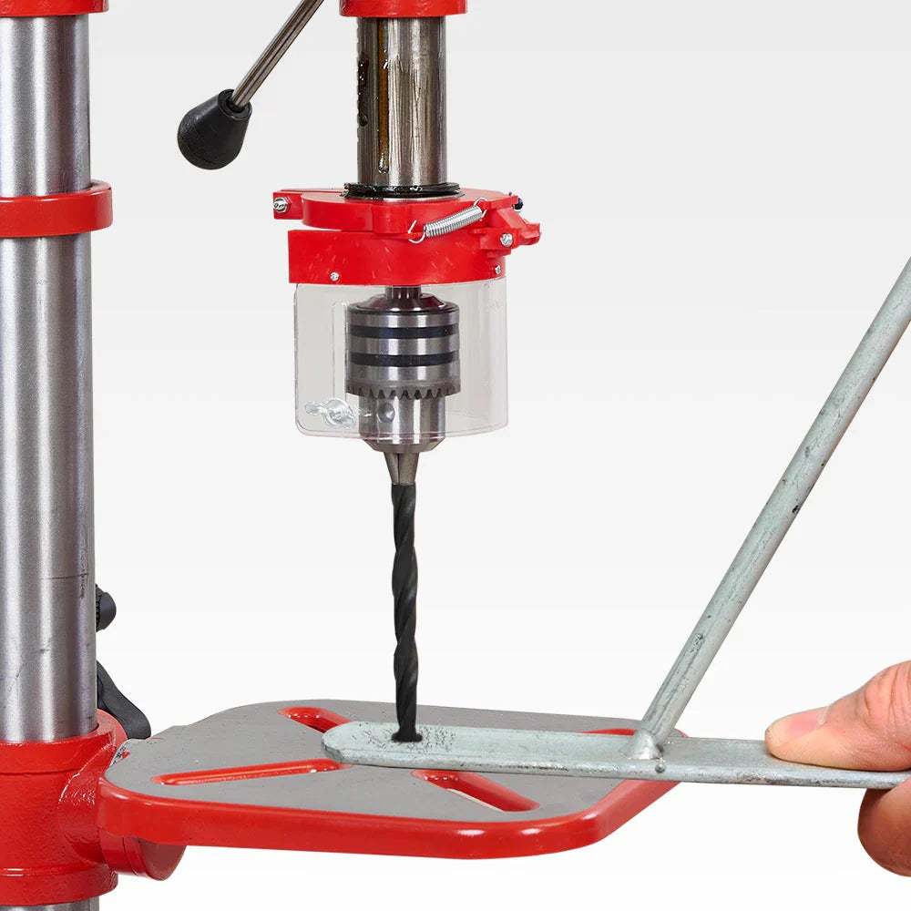 Baumr-AG 600W 12" Pedestal Floor Drill Press, 16 Speeds, 16mm Chuck (DP19) - image 5