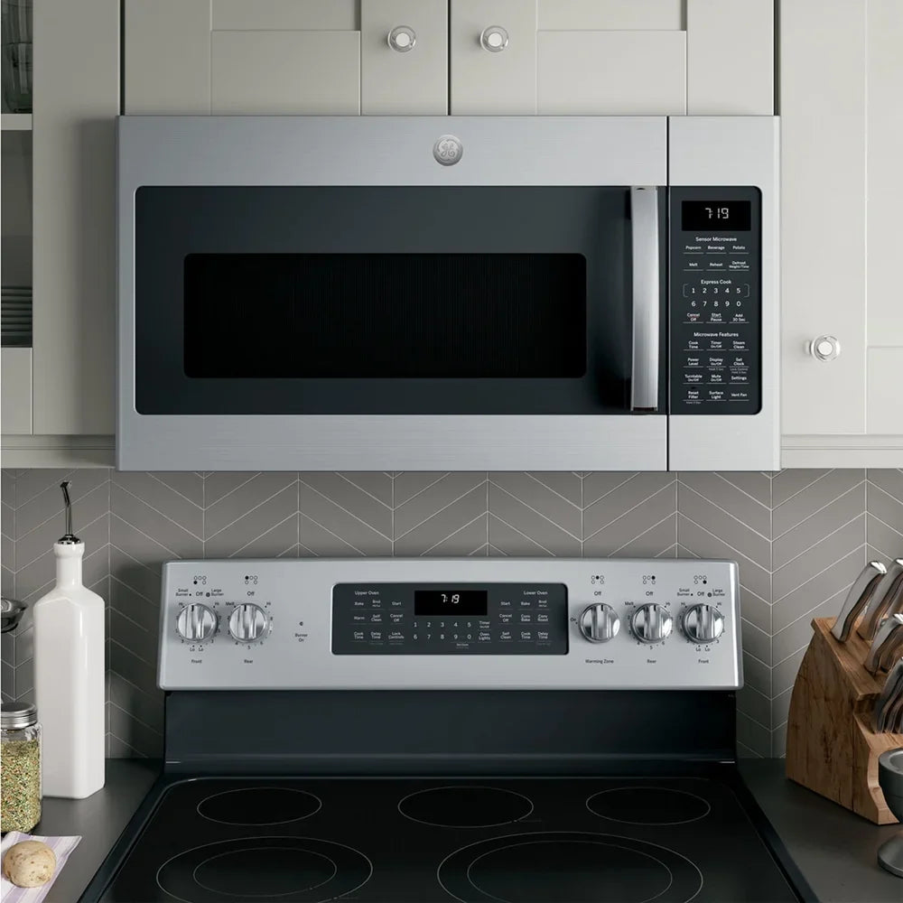 General Electric Over-the-Range Sensor Microwave Oven 1.7 cu In Stainless Steel - image 4