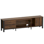 Contemporary 80-Inch TV Stand for 75/80/85 Inch TVs with 2 Drawers - image 26